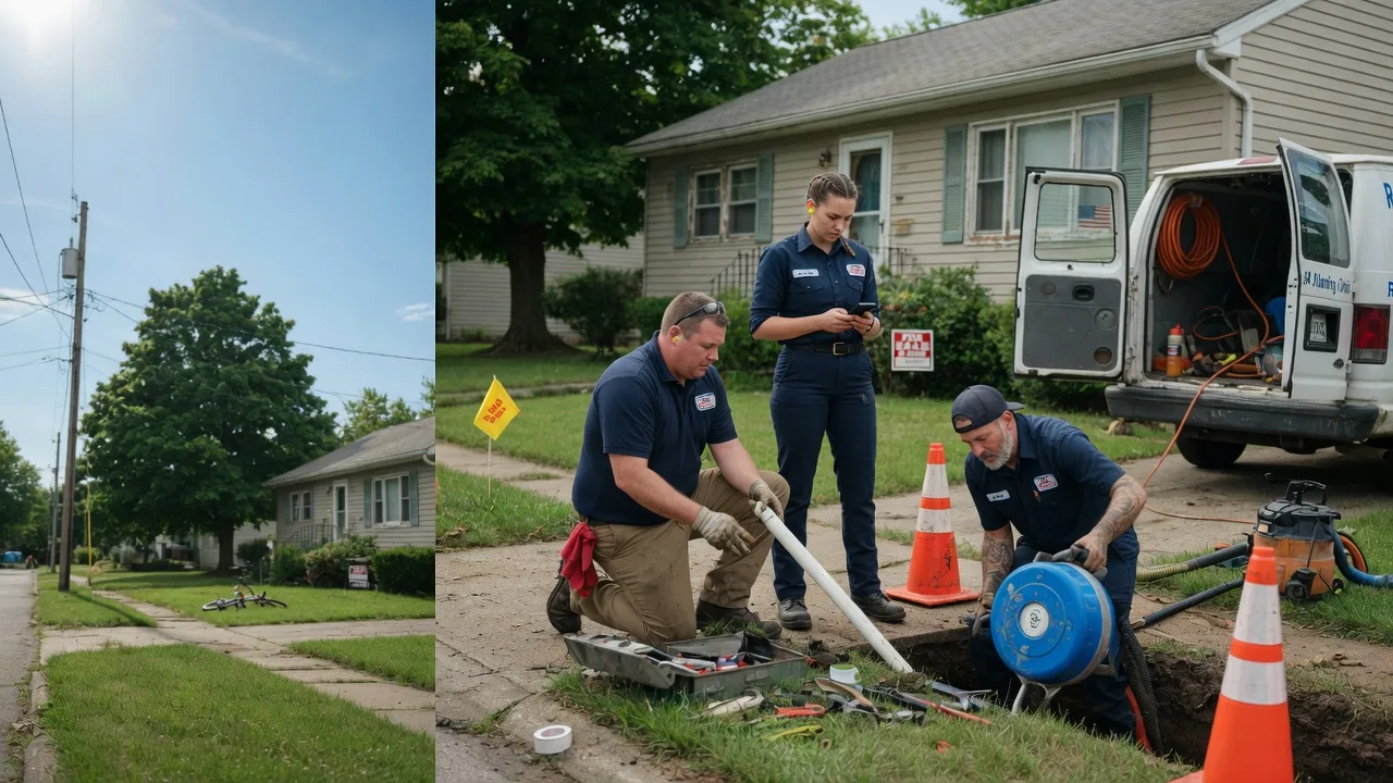Sewer Line Repair in East Rochester, OH near me